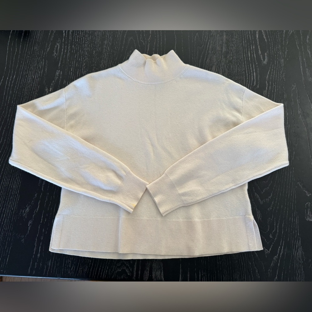 & Other Stories Cream Turtleneck Sweater
